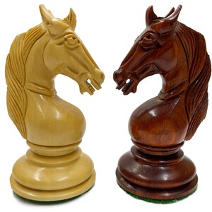 Chess board Ferrer red glossy & Unicorn luxury chess set image 10
