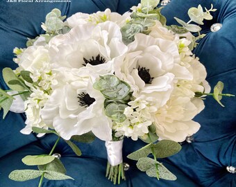 anemone bouquet buckle backpack