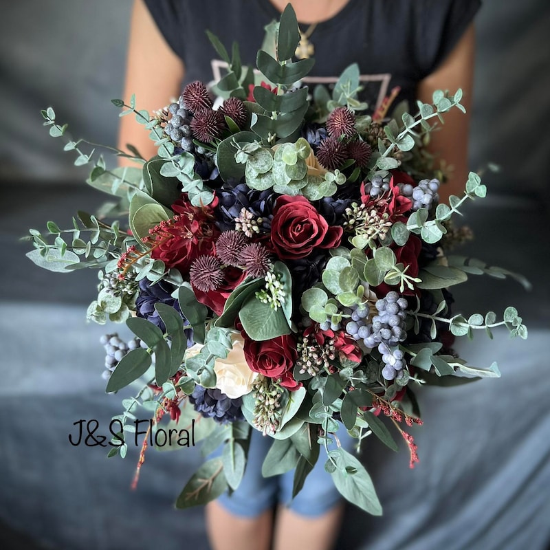 Grey Bouquet - Etsy
