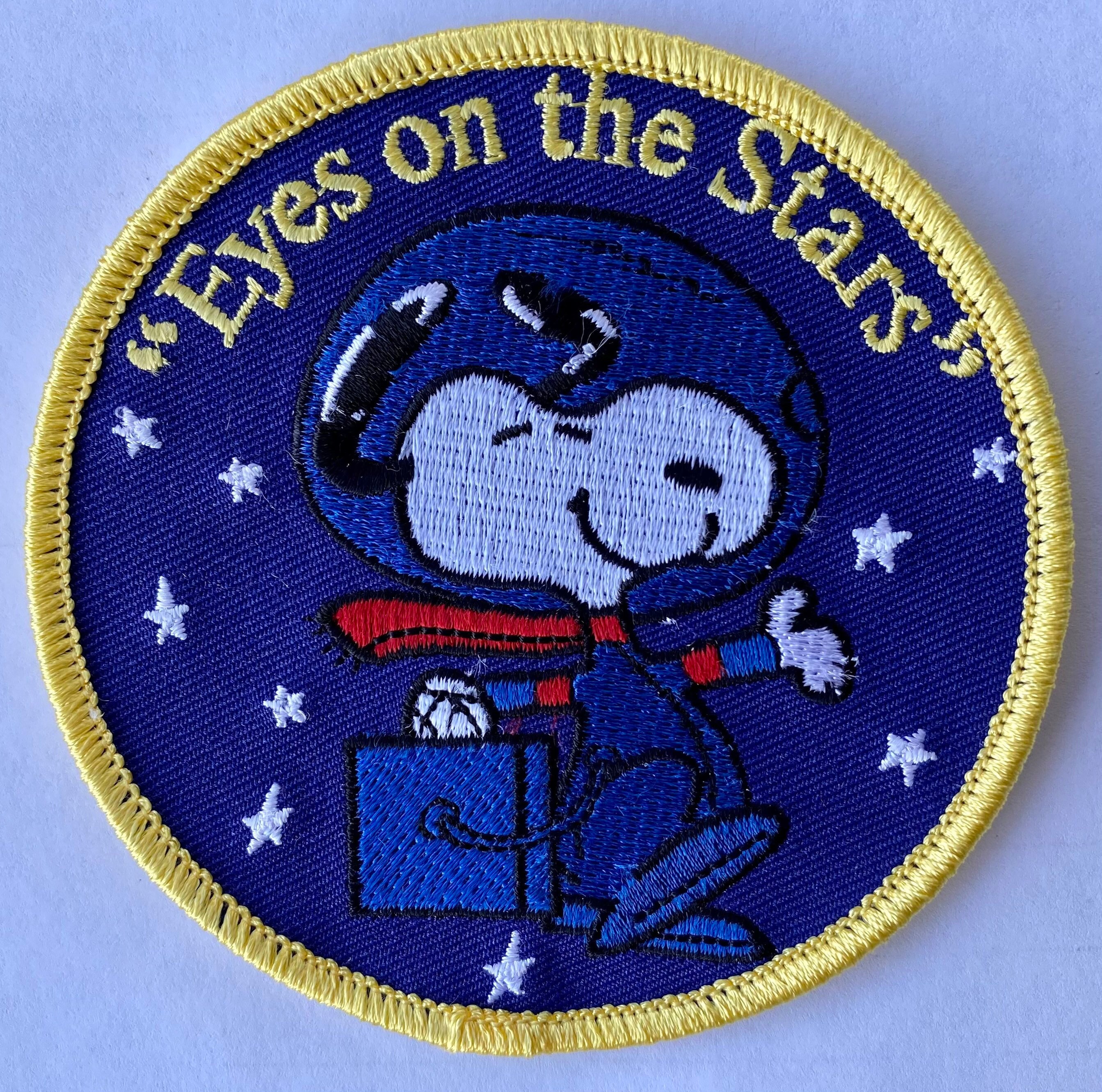 Snoopy NASA eyes on the Stars 3.5 - Etsy