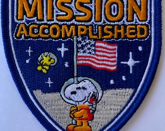 Nasa Snoopy Patch - Etsy