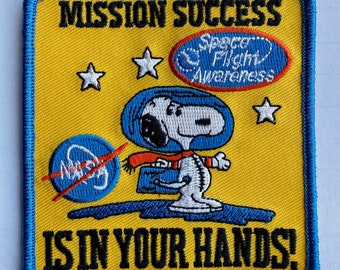 Space Snoopy Patch - Etsy