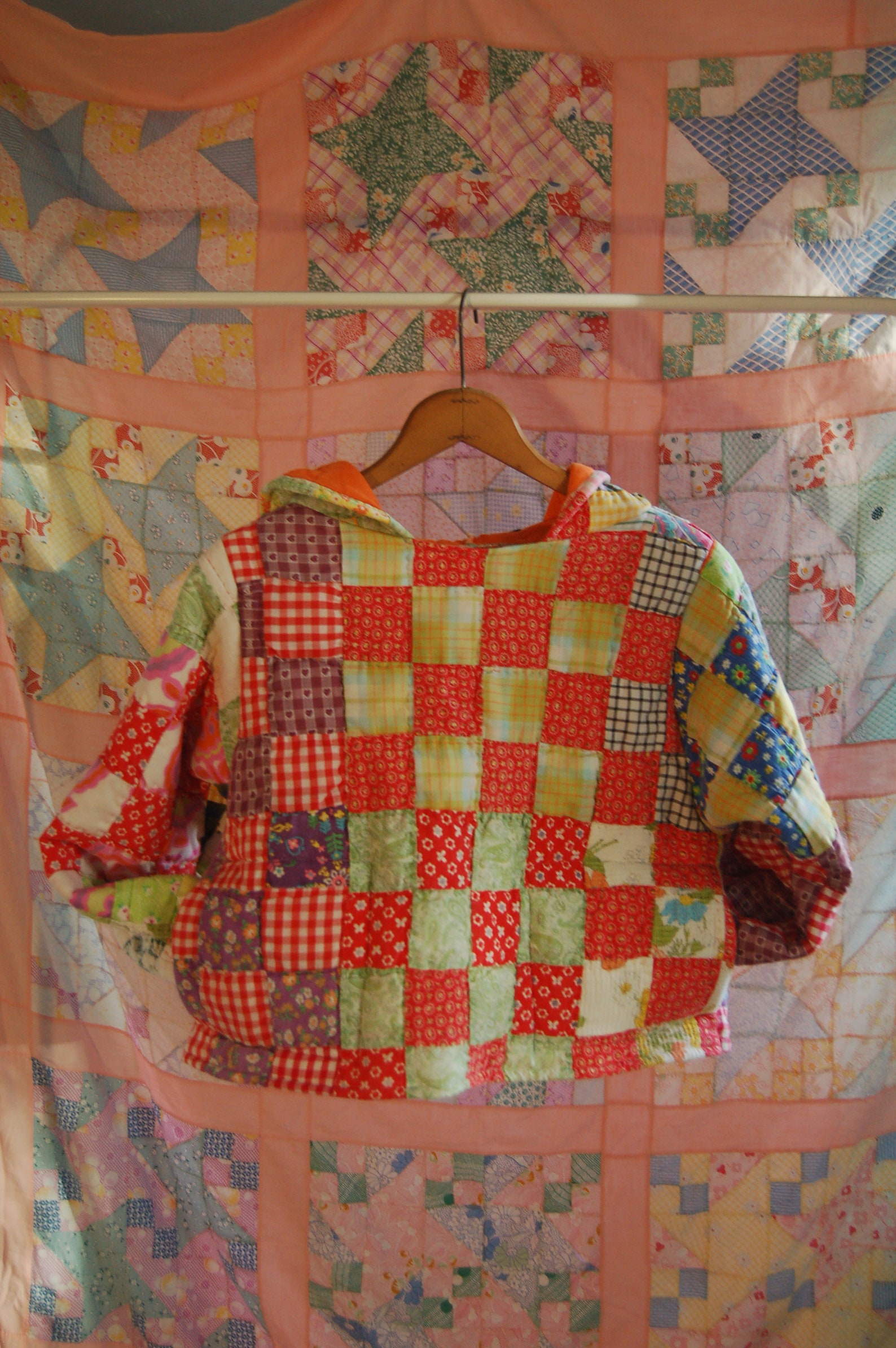 Quilt Hoodie Send Your Quilt to Me Quilt Hoodie Made From a - Etsy