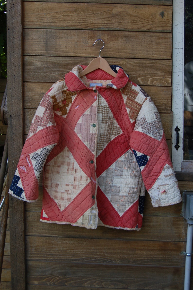 Mid Length Quilt Coat Send Your Quilt to Me Quilt Coat Made - Etsy