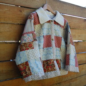 Mid Length Quilt Coat Send Your Quilt to Me, Quilt Coat Made From a ...