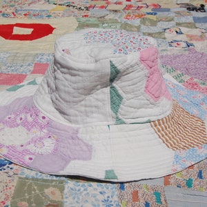 Custom Quilt Hat Made From A Quilt You Provide