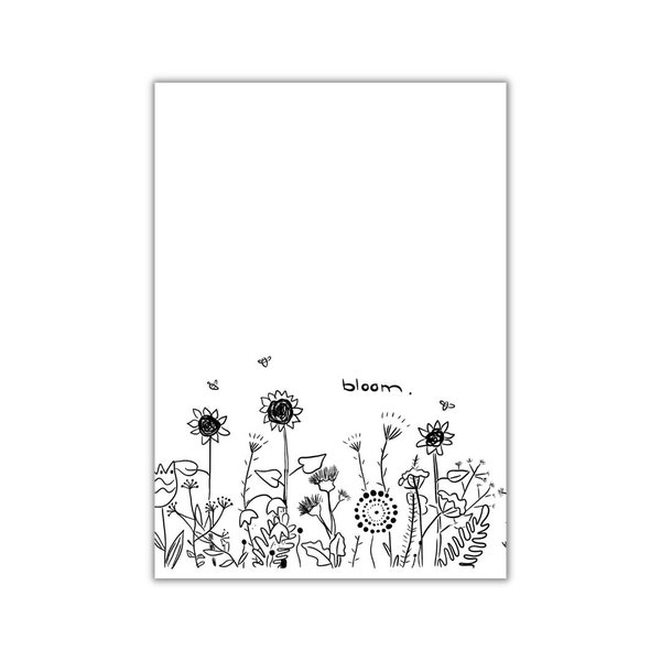 bloom. I postkarte I print I poster