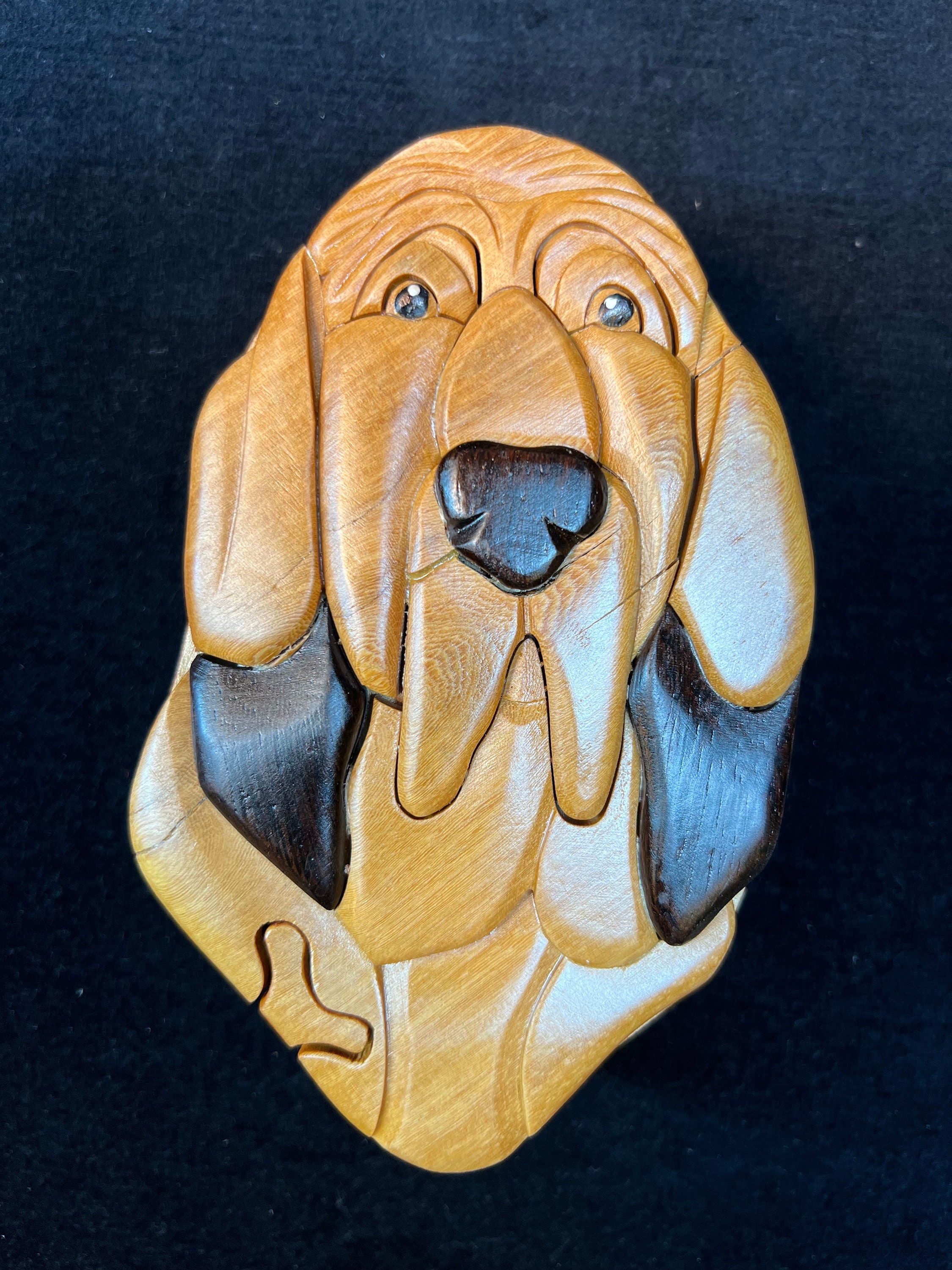 Beautifully Hand Crafted 3 Dimensional Intarsia Wood Art