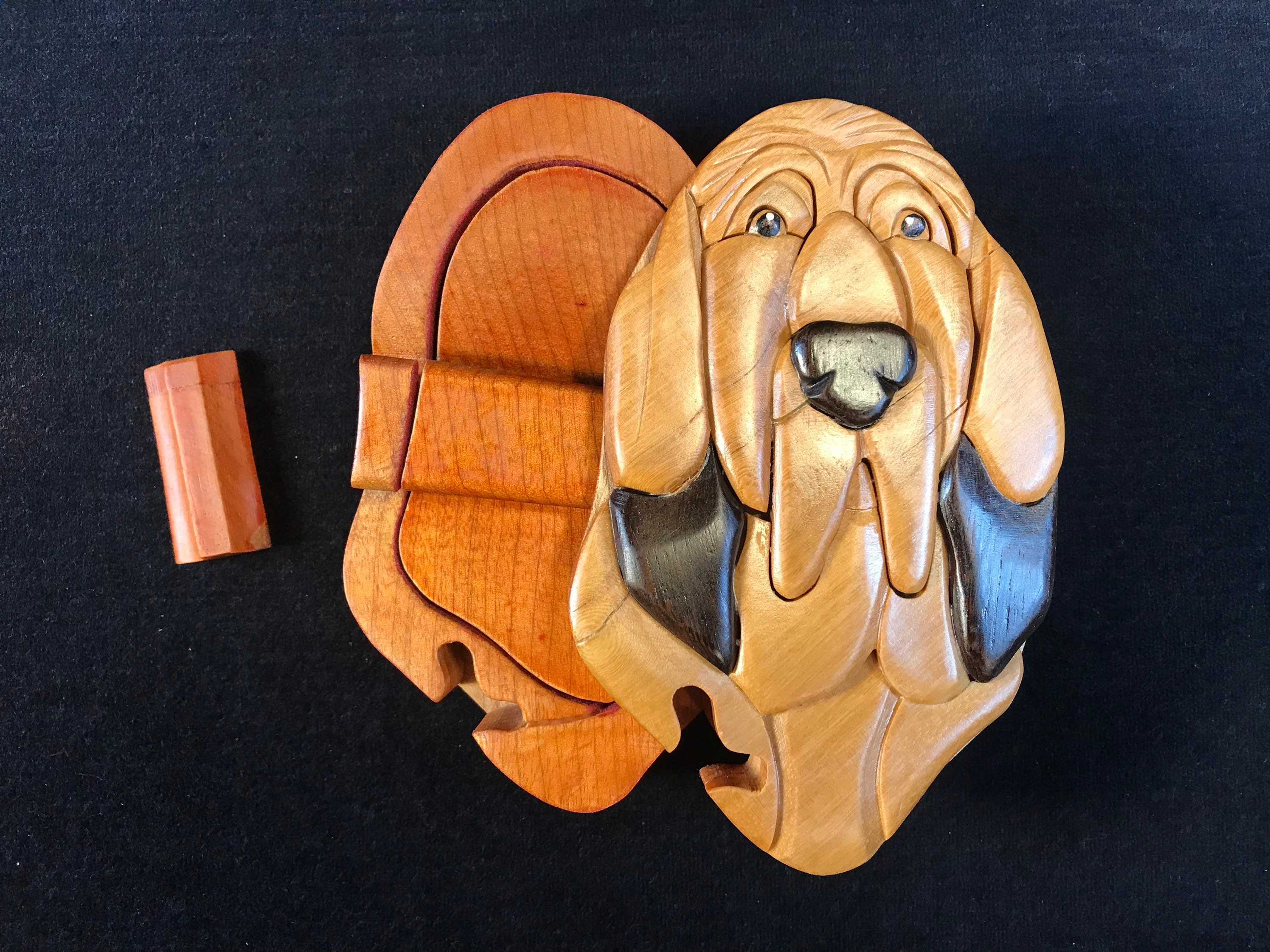 Beautifully Hand Crafted 3 Dimensional Intarsia Wood Art