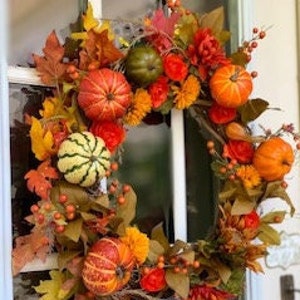 FALL HARVEST FEST Wreath