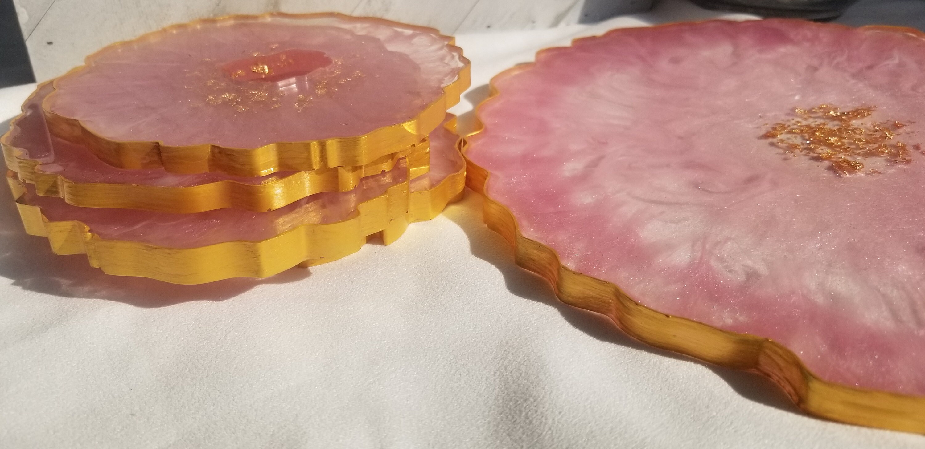 Large Lavender Luxury Decorative Tray set Etsy