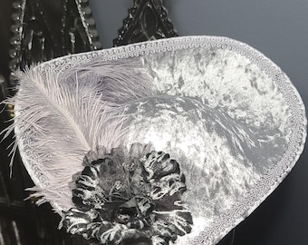 The Ghost, Victorian Hat, Cosplay Hat, Costume Hat