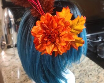 Autumn Fascinator - Etsy