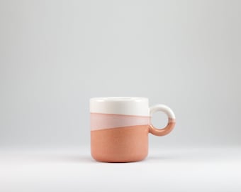 Tasse aus Keramik - 250 ml - Koralle