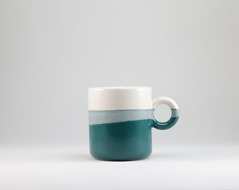 Tasse aus Keramik - 350 ml - Petrol