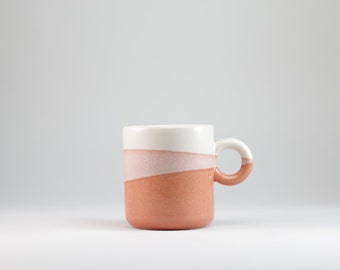 Ceramic mug - 350 ml - coral