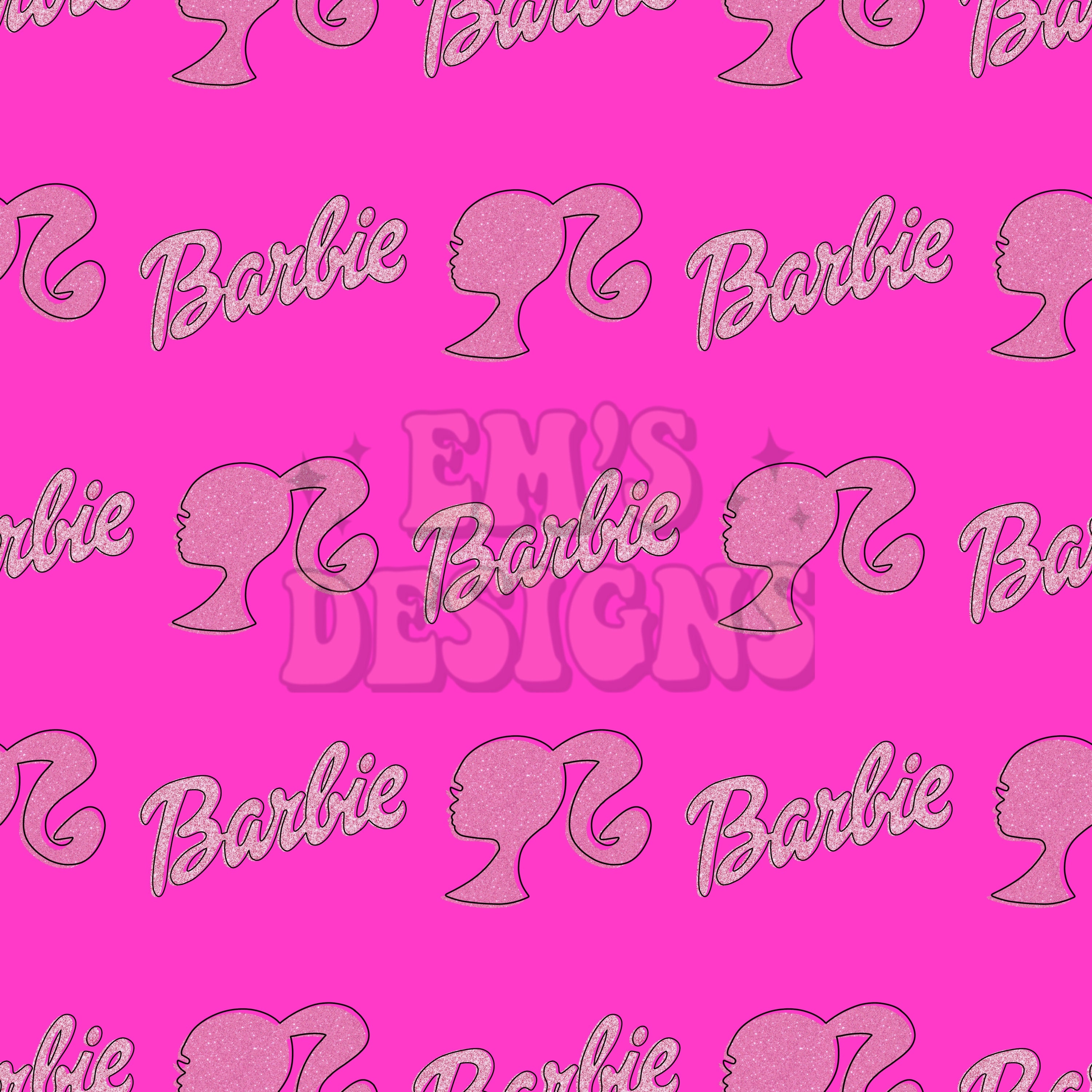 Barbie Girl Seamless File - Etsy
