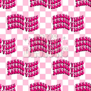 Barbie vibes seamless file