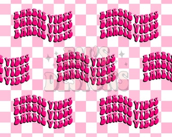 Barbie vibes seamless file