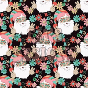 Groovy Christmas Seamless Datei