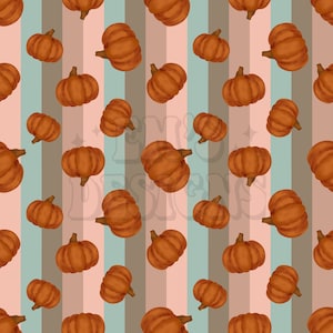 Pumpkin stripes seamless file