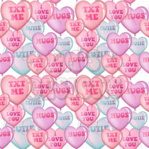 Valentines Ballon naadloos bestand