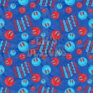 Smiley America Seamless File