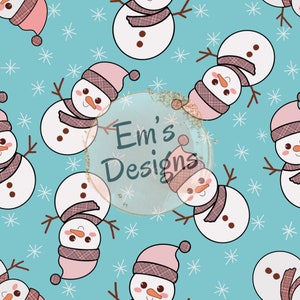 Snowman Seamless File