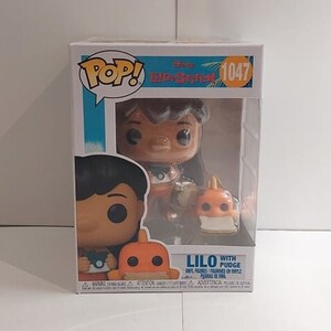 Disney Lilo & Stitch Funko POP Vinyl Figure Lilo with Pudge