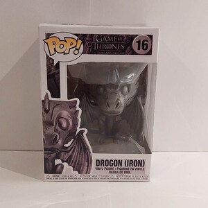 Game Of Thrones The Iron Anniversary Drogon (Iron) Funko Pop #16