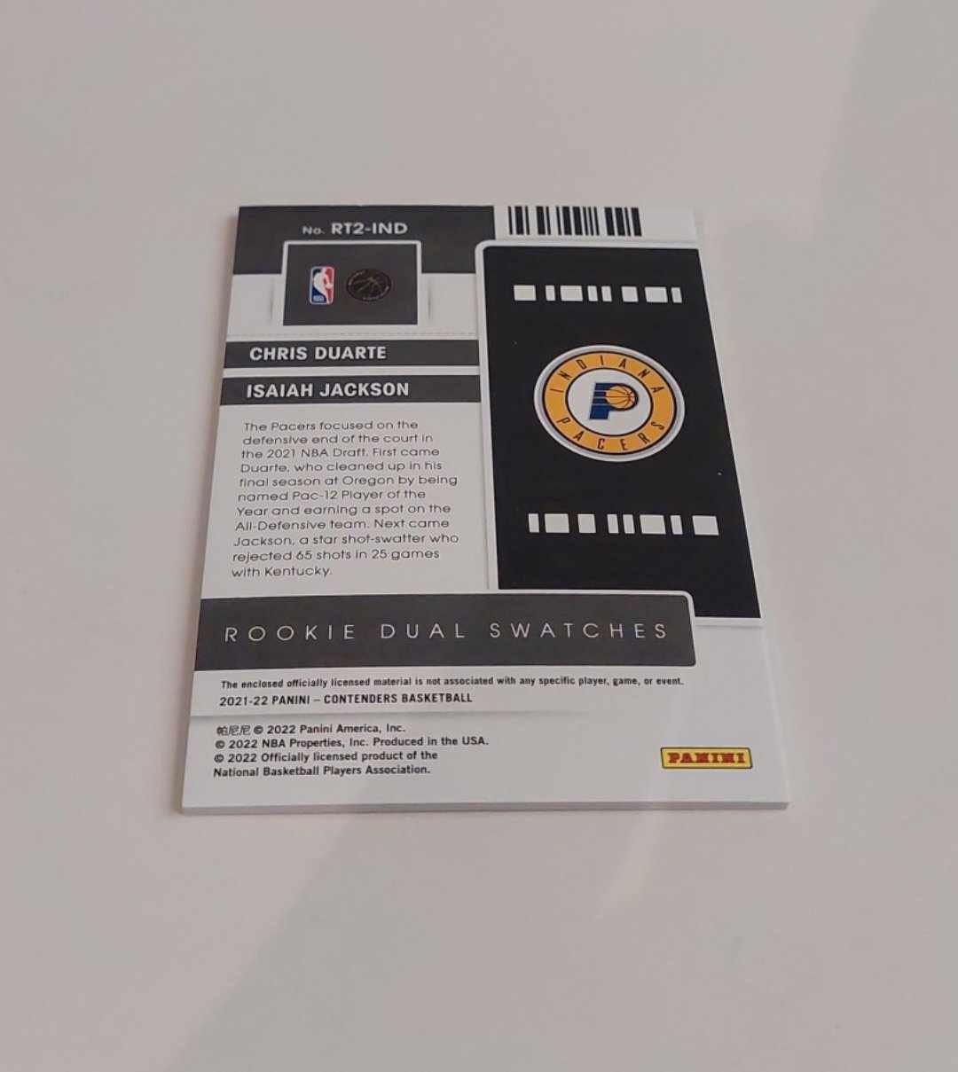 Indiana Pacers: Chris Duarte 2023 Minis - Officially Licensed NBA