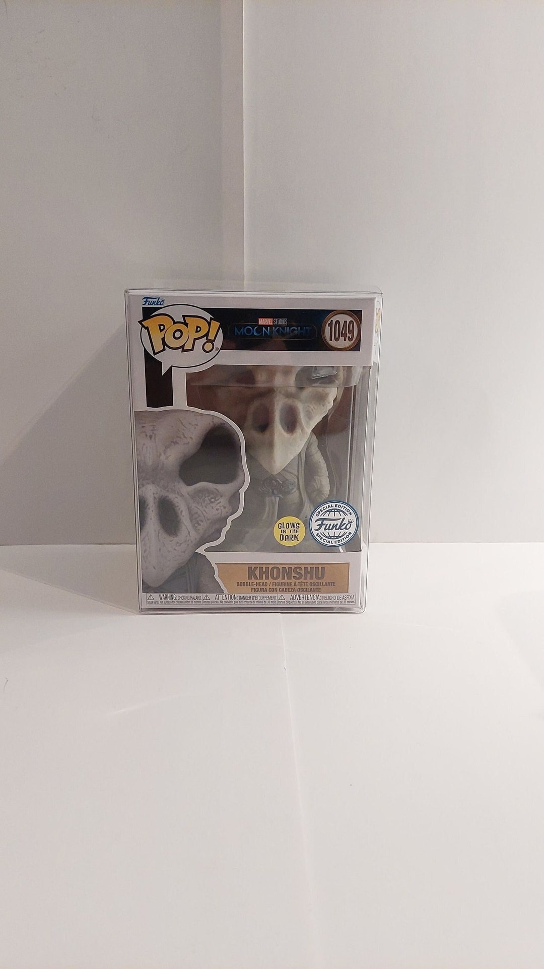 Marvel Moon Knight Box Lunch Exclusive Glow in the Dark Khonshu Funko