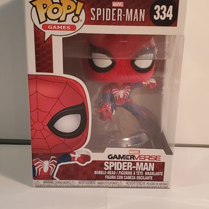 Marvel Spider-man Spider-man Pop Games Funko Pop 334 - Etsy UK