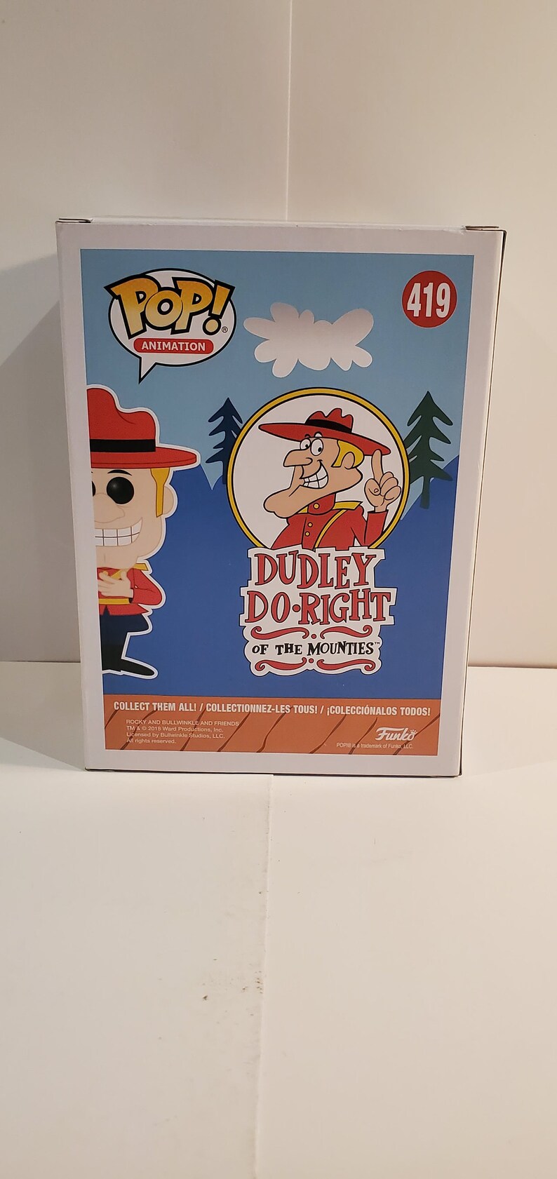 funko pop dudley do right