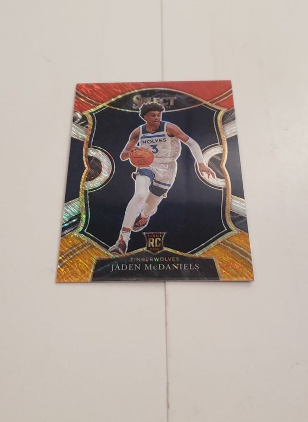 2020-21 Panini Select Red White Orange Shimmer Minnesota - Etsy