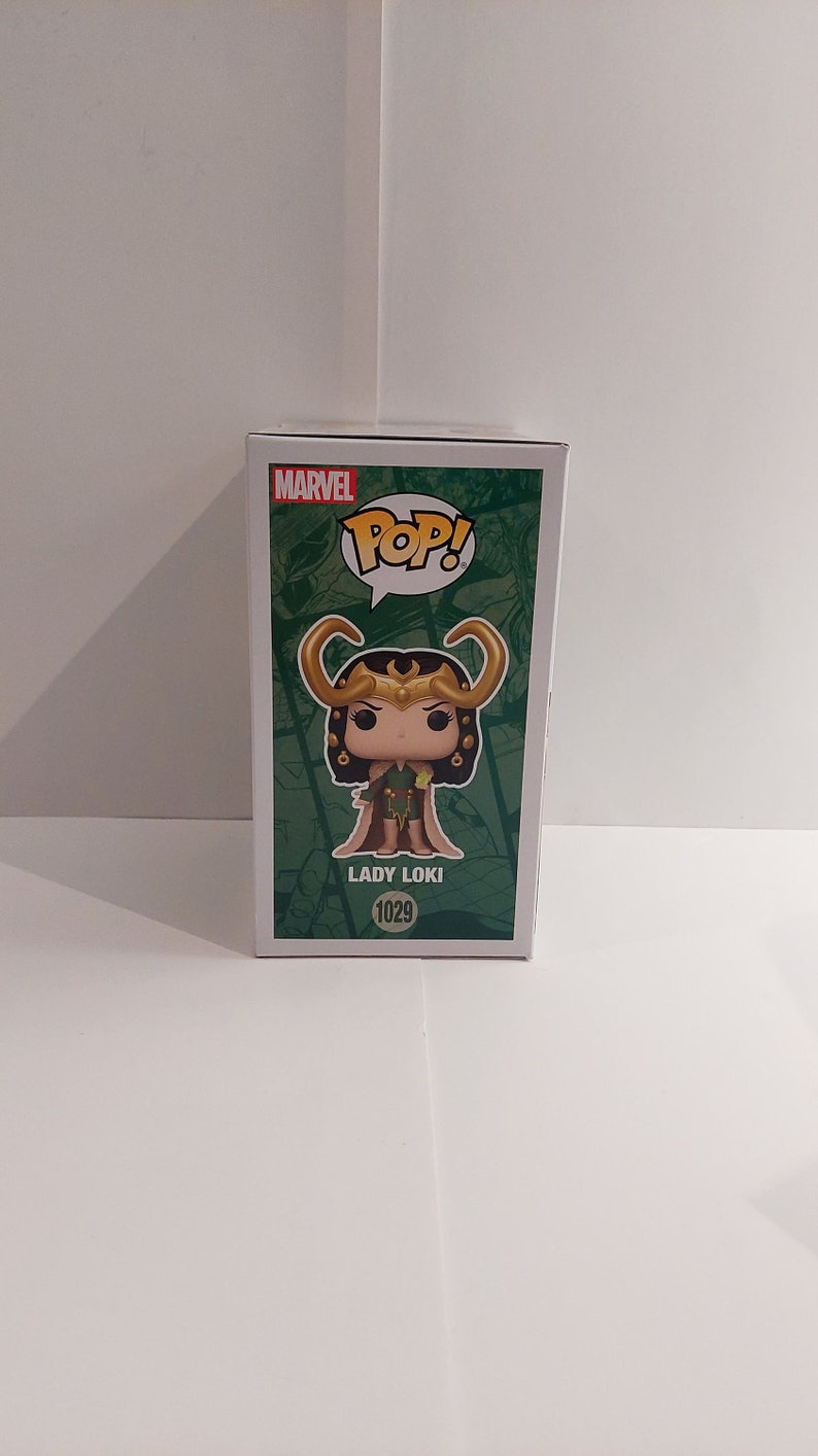 Marvel Pop in A Box Exclusive Lady Loki Funko Pop 1029 Etsy