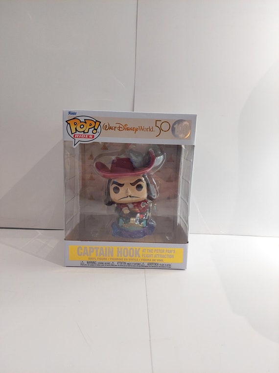 Walt Disney World 50 Captain Hook at the Peter Pan's Flight Attraction Pop  Rides Funko Pop 109 -  Israel