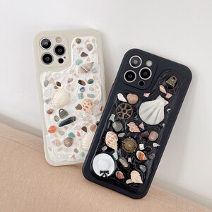 Seashell Phone Case iPhone 14 13 12 11 Pro Max mini phone case iPhone X Xs Max XR 6 7 8 Plus Shockproof Cover Anime Gift