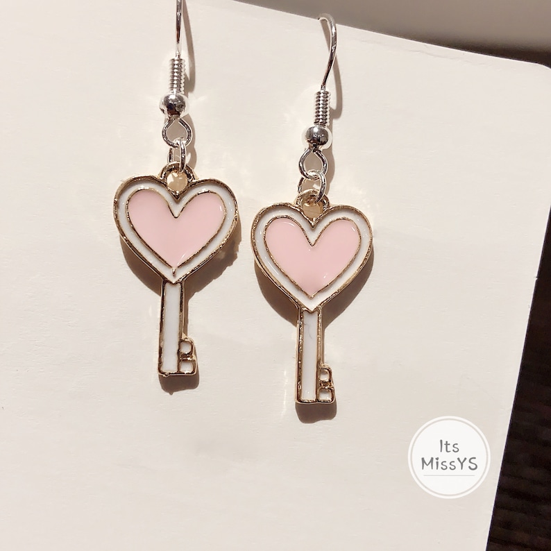 cute heart earrings Earrings Valentine/'s Day Gift,Earrings for Girls