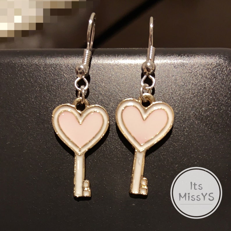 cute heart earrings Earrings Valentine/'s Day Gift,Earrings for Girls