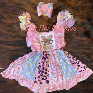 Bunny Easter Twirl Dress