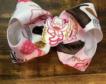 Cowgirl Princess Hair Bow