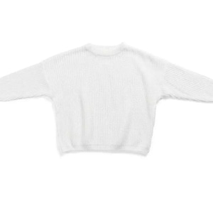 Oversized Chunky knitted unisex kid sweaters. image 9