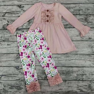 Floral Blush Girl outfit