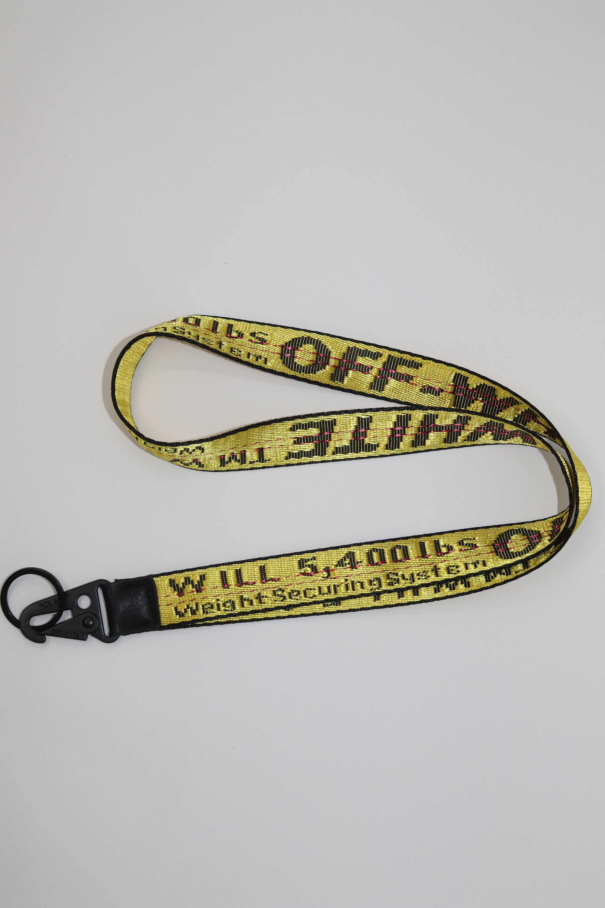 Off White Keychain Lanyard Etsy