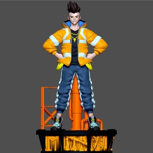 DAVID CYBERPUNK EDGERUNNERS 3d print stl file