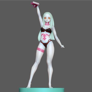 REBECCA 3 CYBERPUNK EDGERUNNERS 3d print stl file