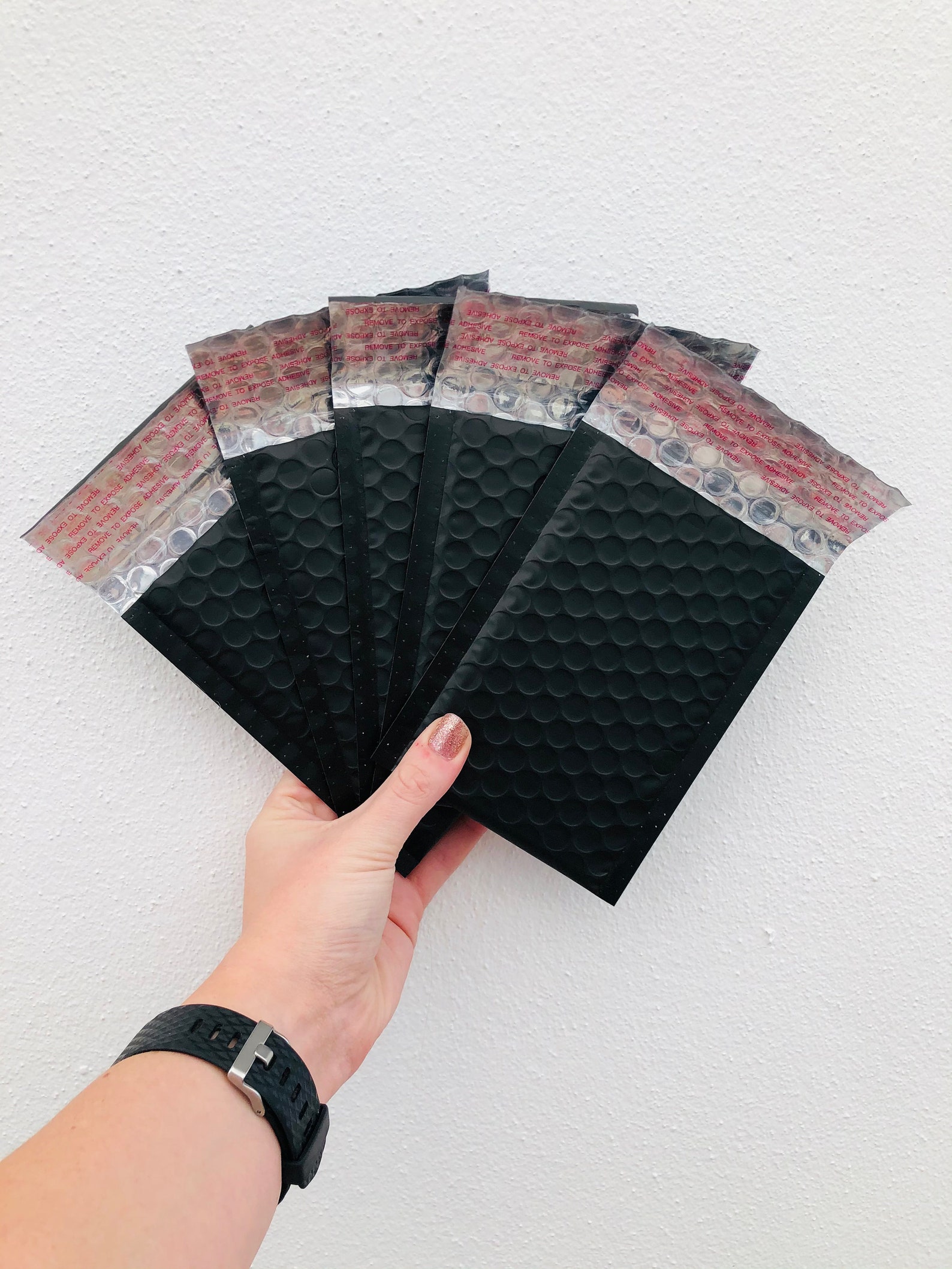 Matt Black Bubble Mailer Small Padded Envelope Tiny Etsy