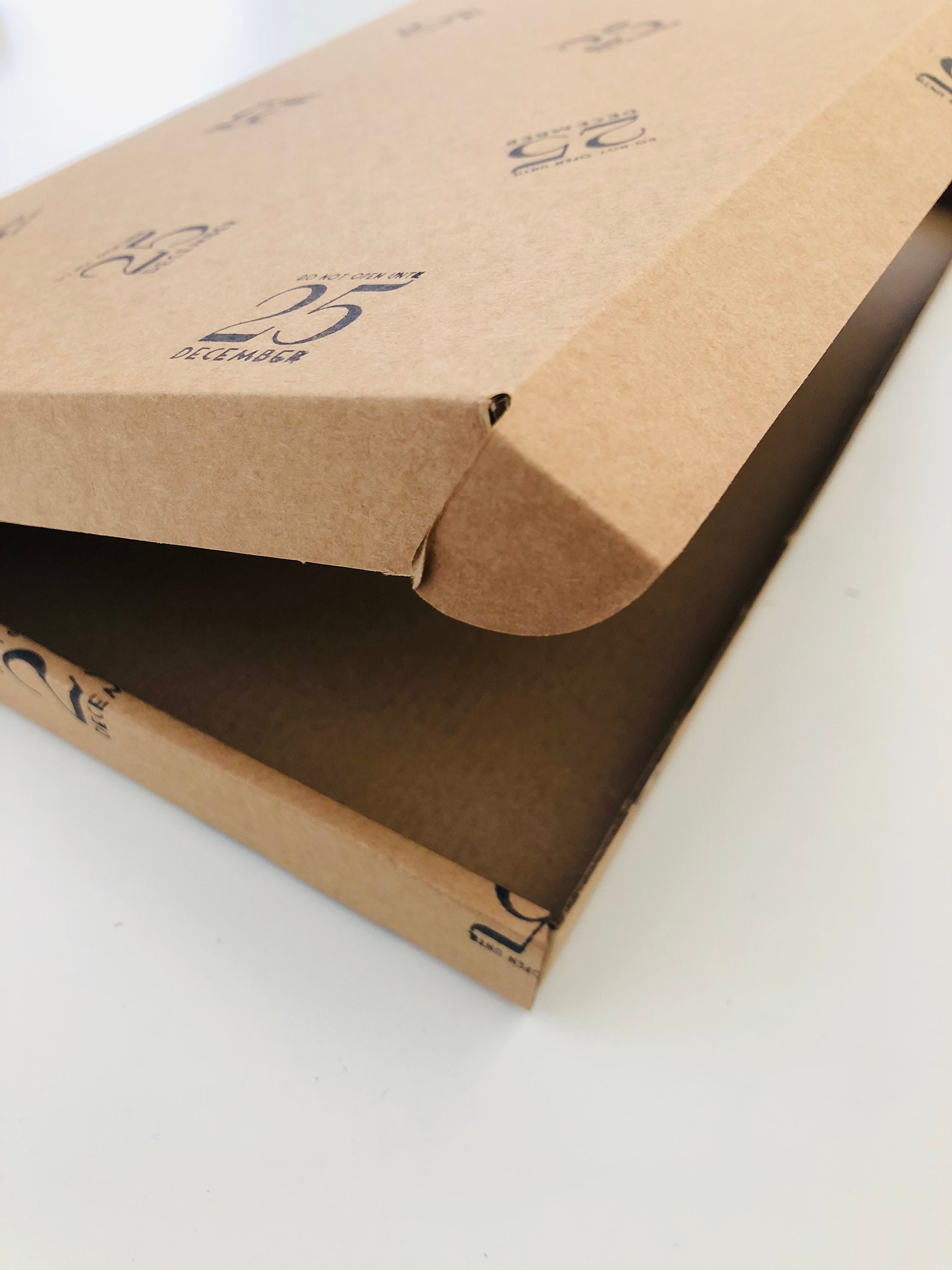 Printed A4 Large Letter Boxes Packaging Boxes Brown Etsy