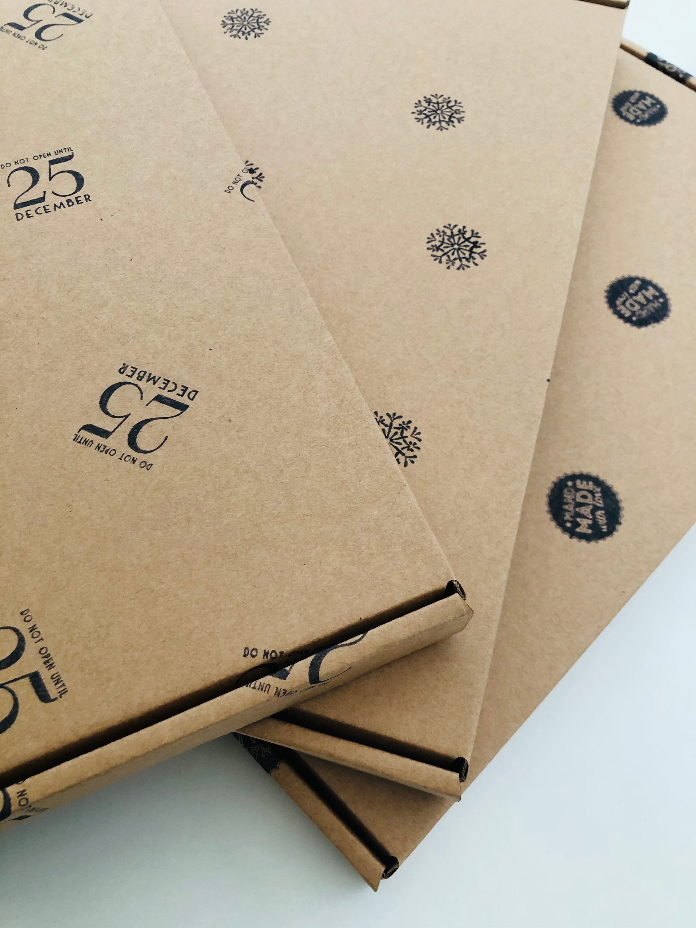 Printed A4 Large Letter Boxes Packaging Boxes Brown Etsy